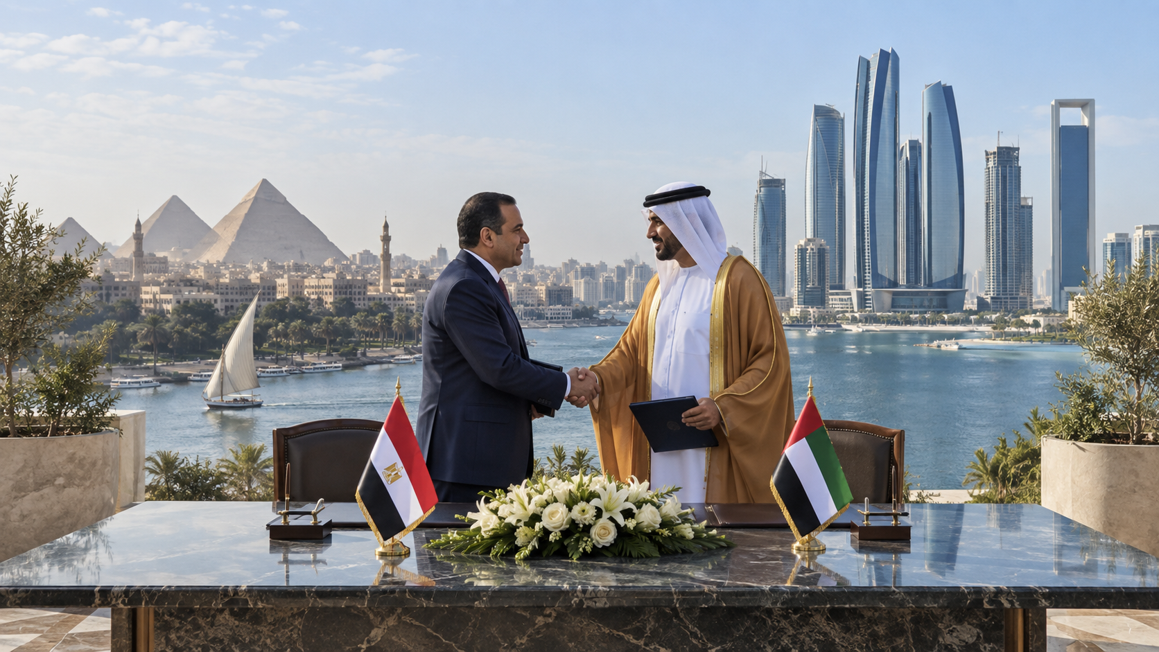 Egypt and Abu Dhabi Exchanges Sign Deal to Bring Markets Closer