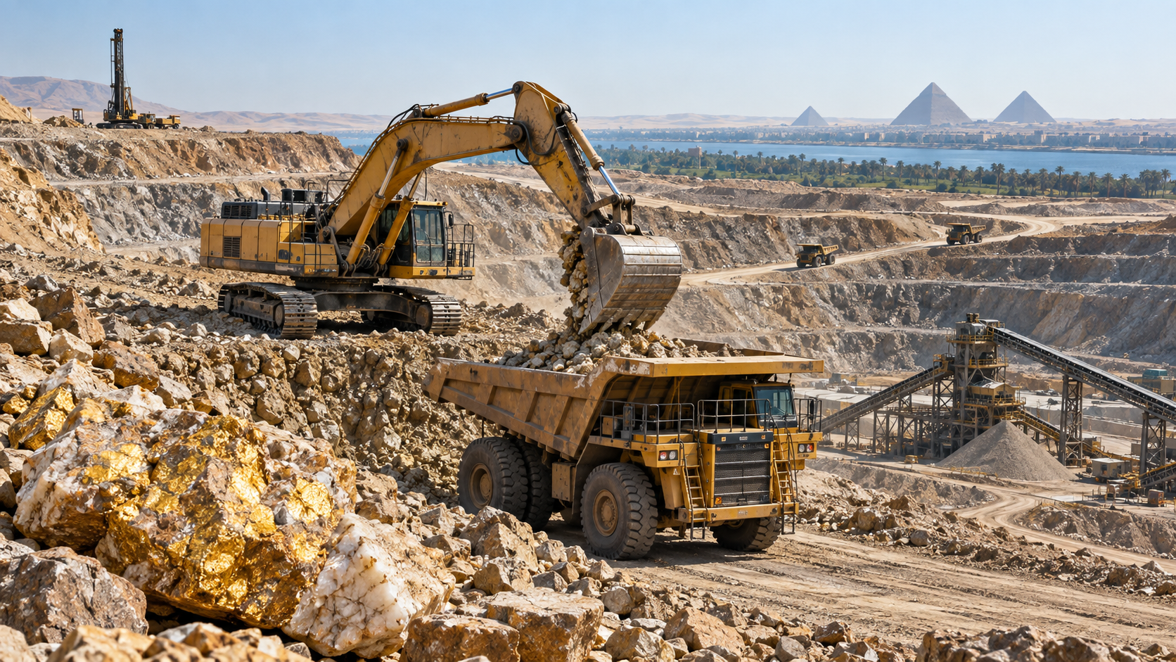 Egypt reshapes gold expansion as mining heavyweights enter