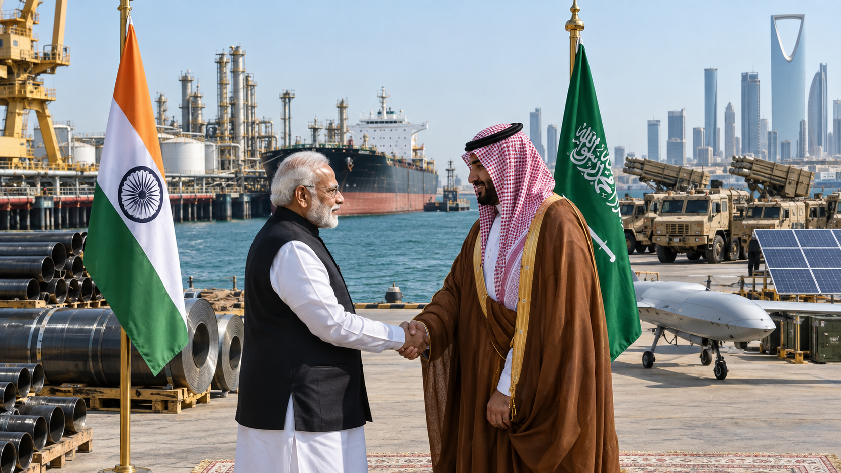 India–Saudi Review Puts Trade and Energy Alongside Defence and Technology