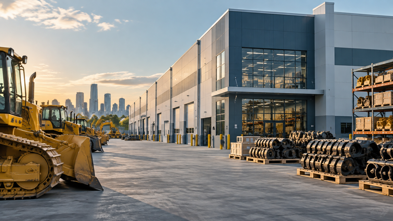 Komatsu Opens Edmonton Parts Centre, Doubles Canadian Warehouse Capacity