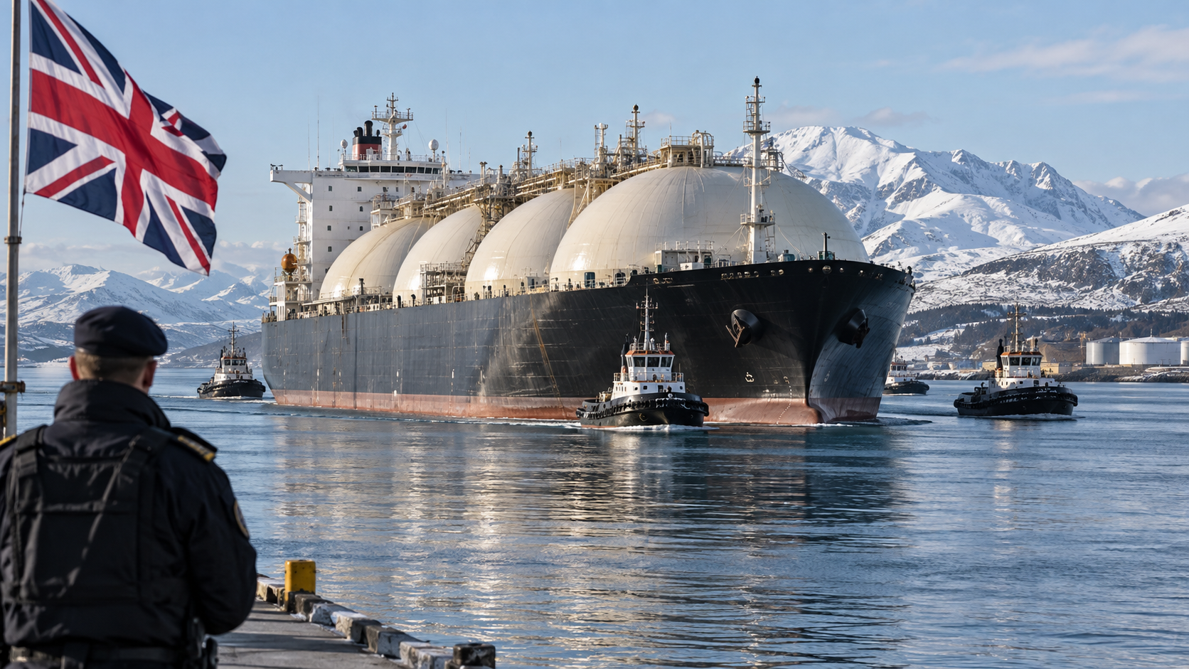 UK Targets Russia’s LNG Fleet With Sanctions
