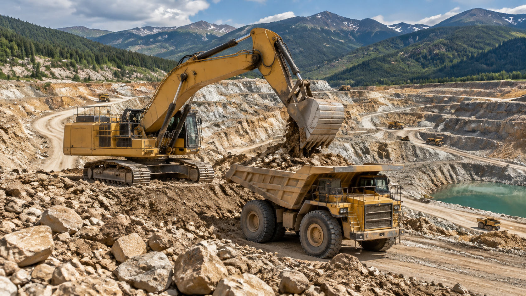 What Does an Excavator Contribute to Gold Mining?